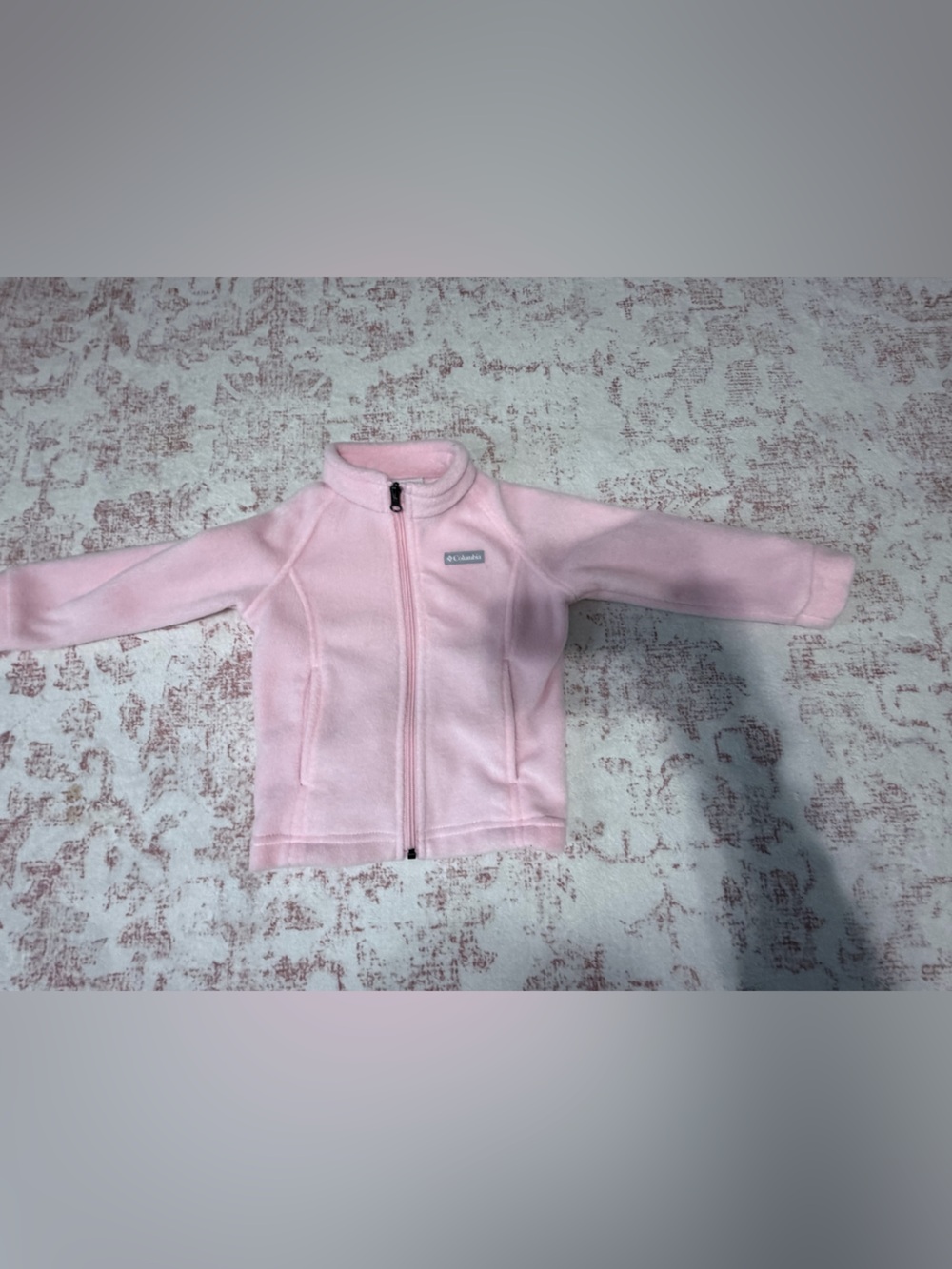 Columbia Light Pink Baby Fleece Jacket